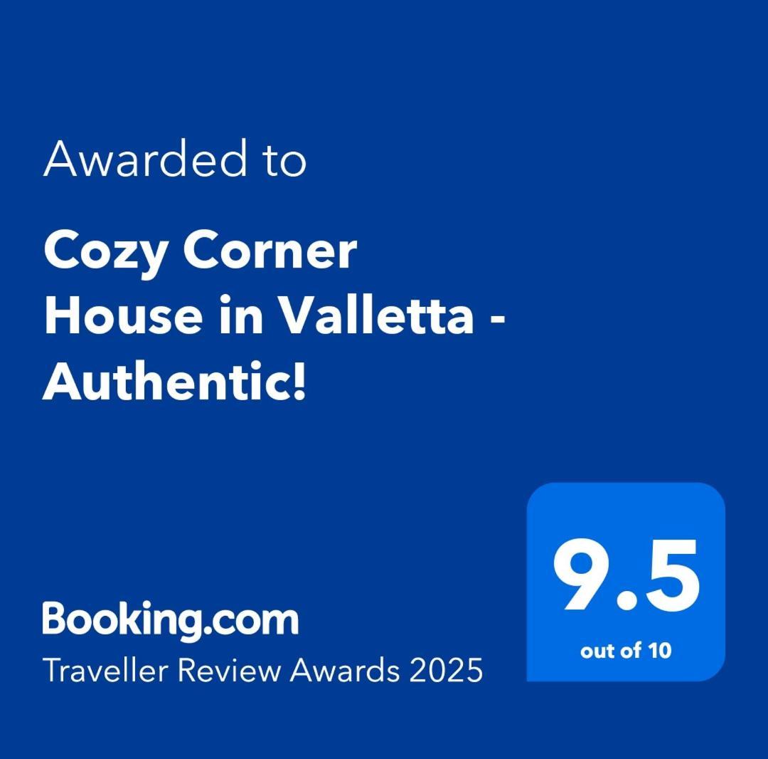 Cozy Corner House In Valletta - Authentic! Exterior foto